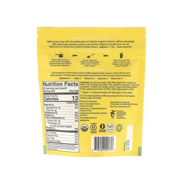 Pukka Herbal Teas Turmeric Active Tea