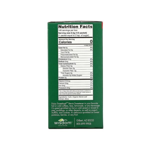 SWEET LEAF, SWEETENER,OG2,STEVIA